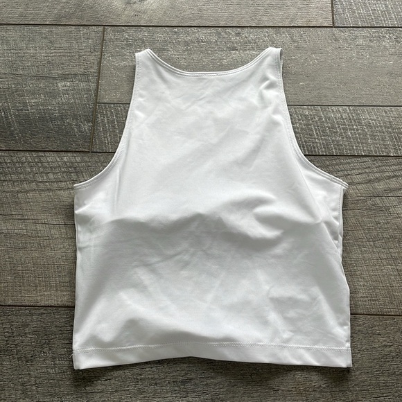 Zoozatz Bucky Badger Crop Top Tank Top with Built in Bra Size XS - Picture 9 of 9